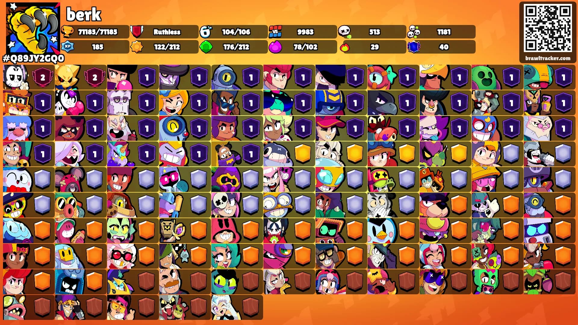 berk's Ranks