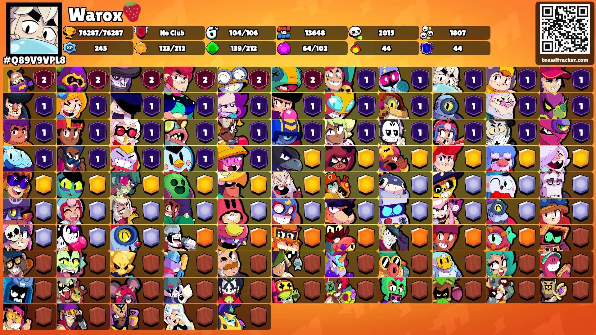 Warox🍓's Ranks