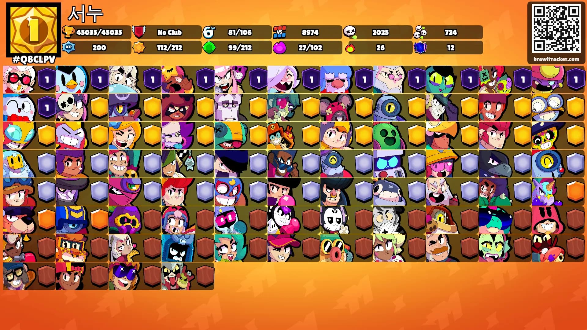 서누's Ranks