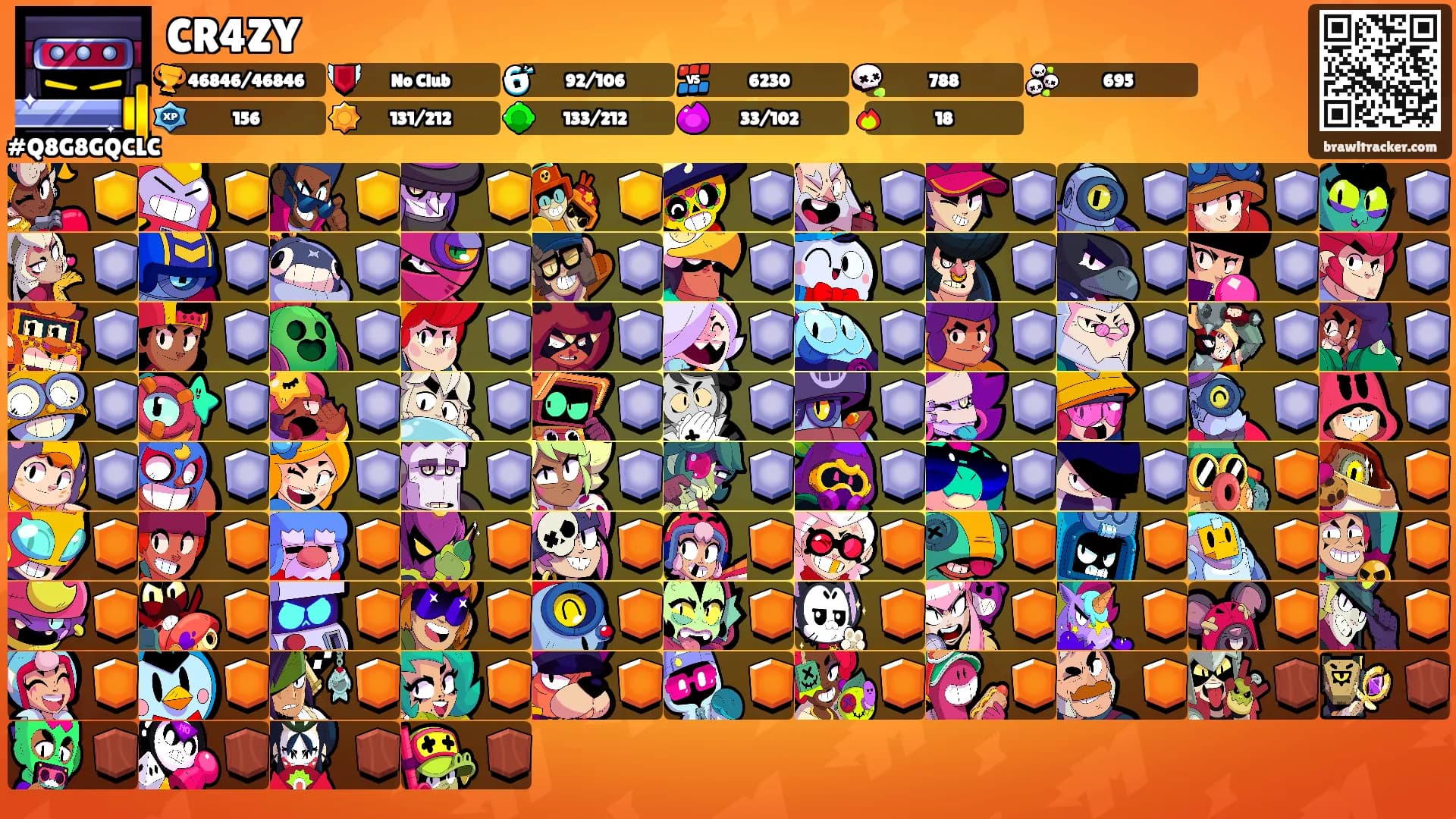 CR4ZY's Ranks