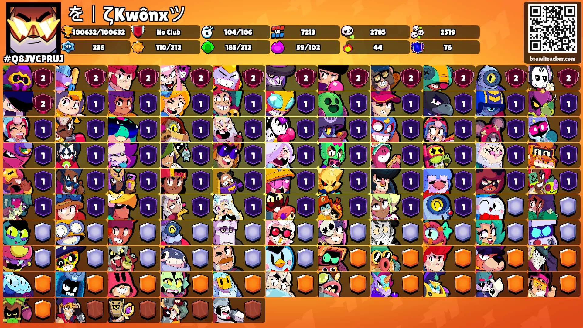 を丨ζKwônxツ's Ranks