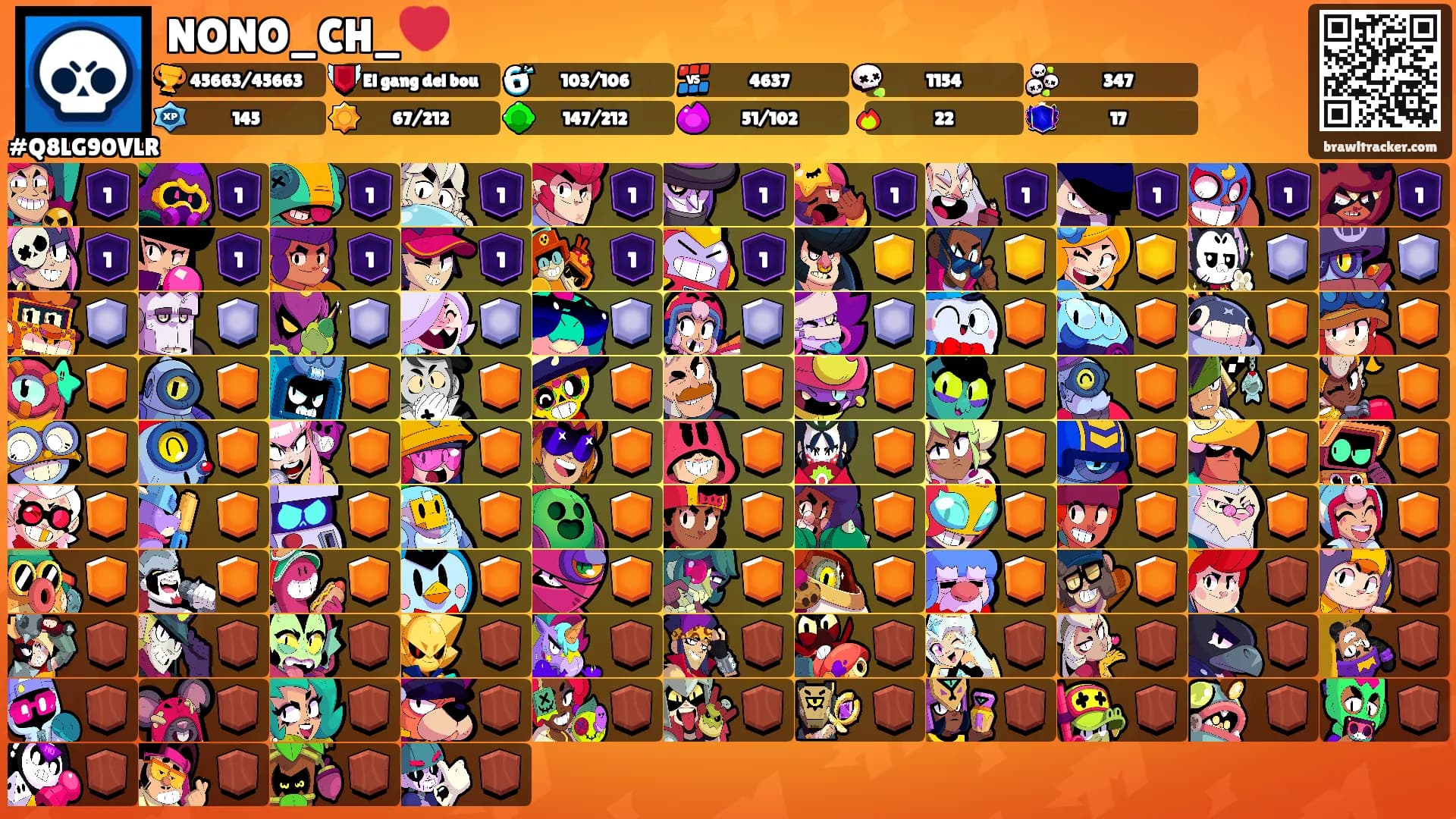 NONO_CH_❤️'s Ranks