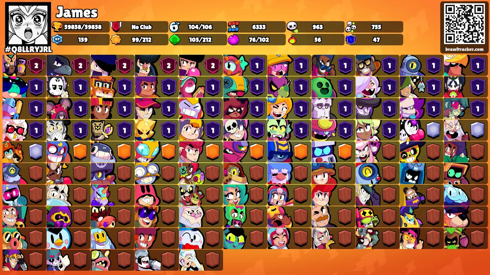 James's Ranks