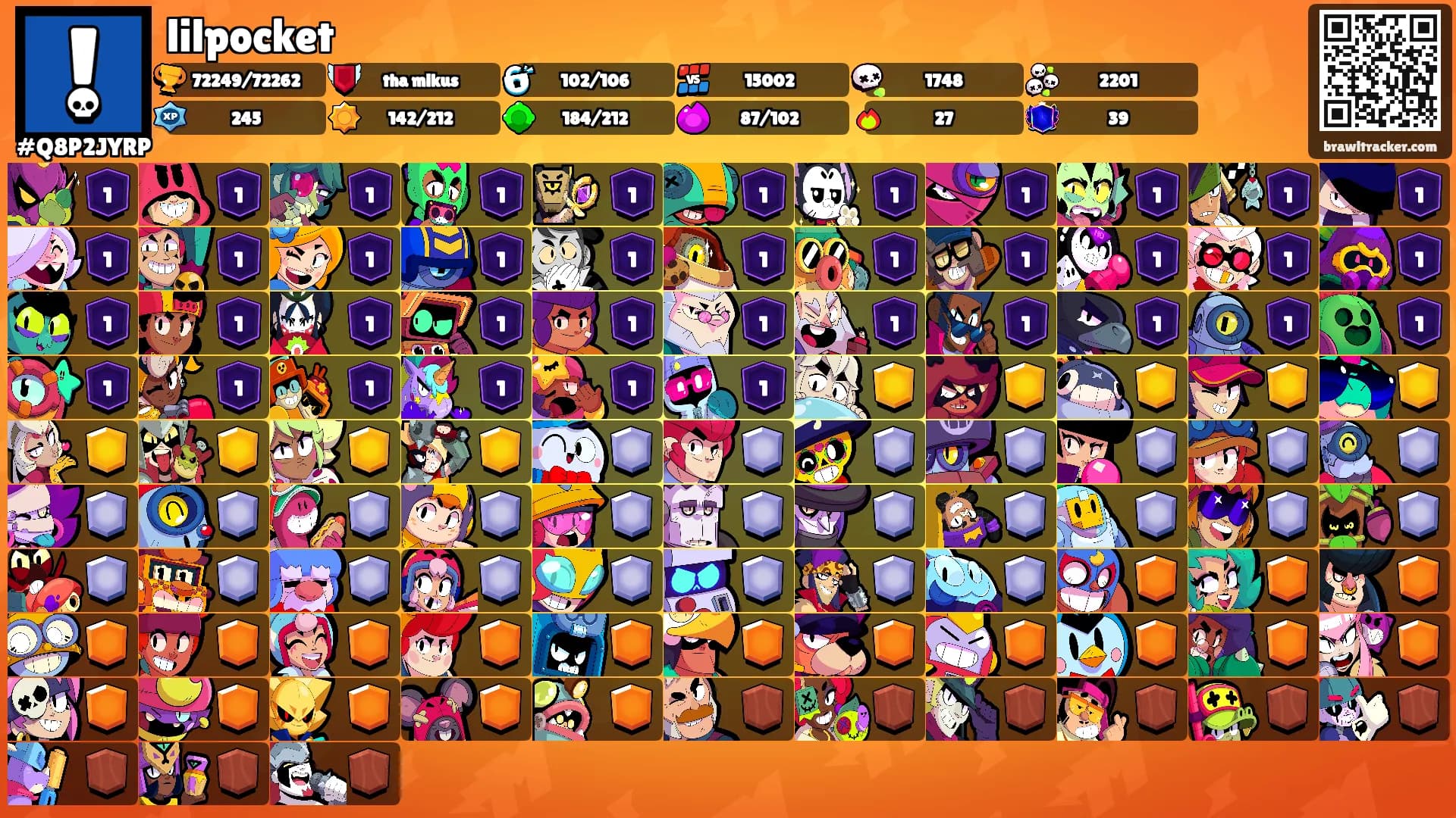 lilpocket's Ranks