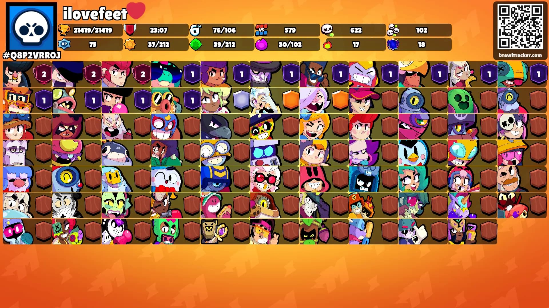 ilovefeet❤️'s Ranks
