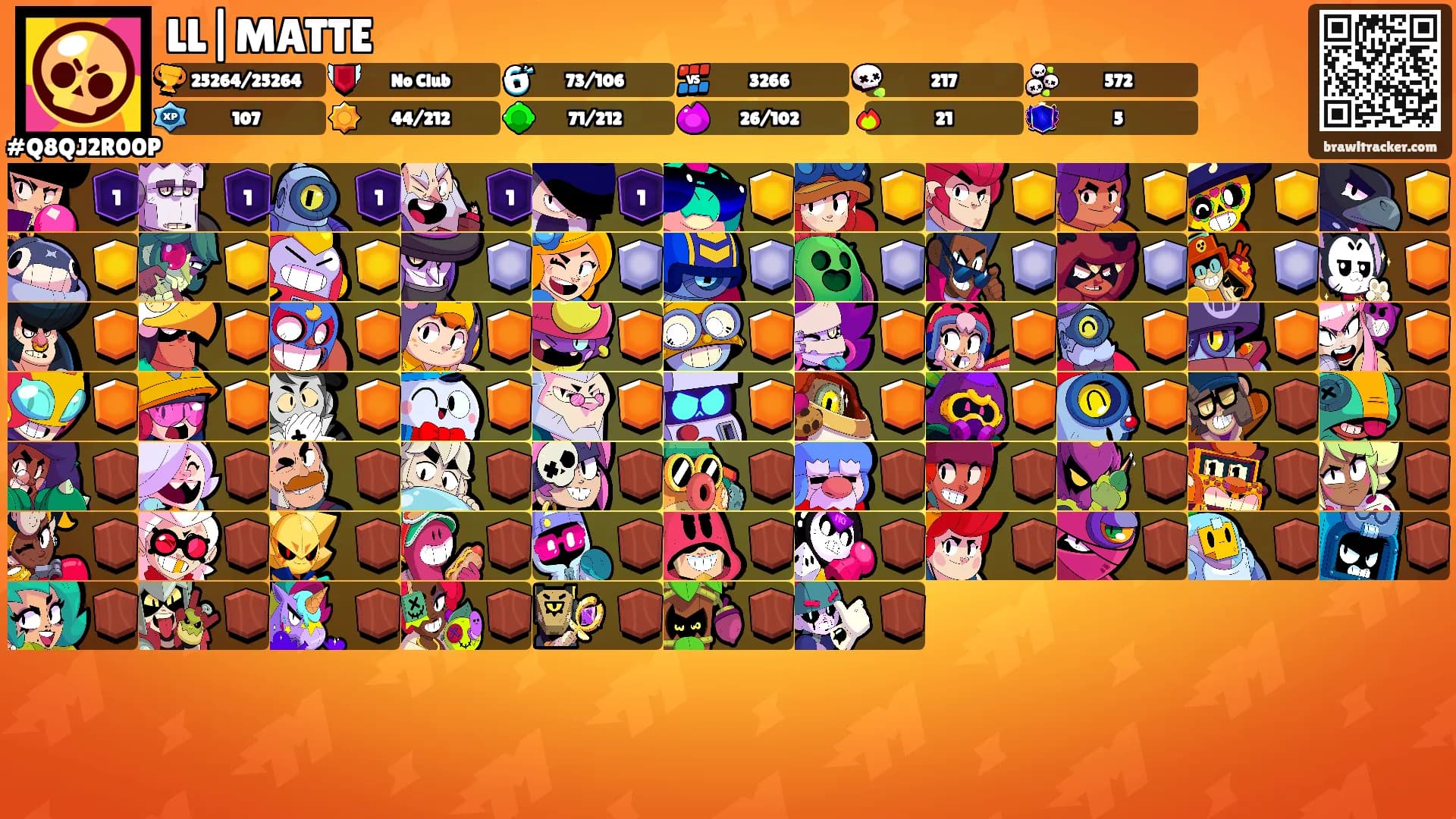 LL|MATTE's Ranks
