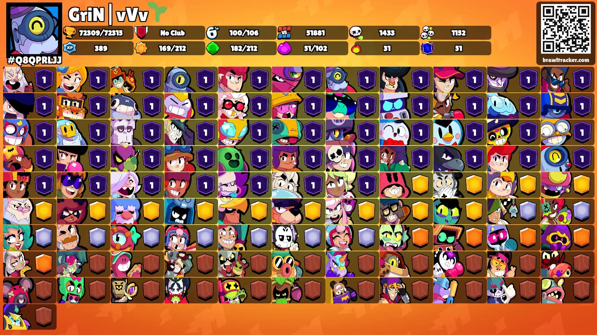 GriN|vVv🌱's Ranks