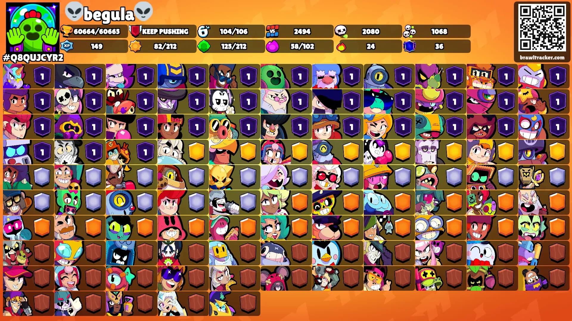 👽begula👽's Ranks