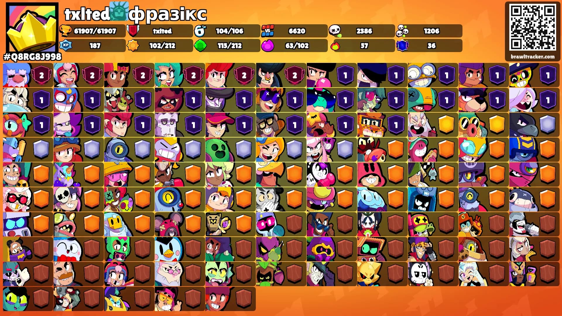 txlted🗽фразiкс's Ranks