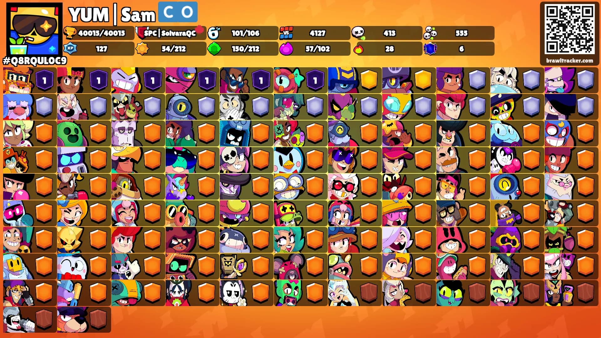 YUM|Sam 🇨🇴's Ranks