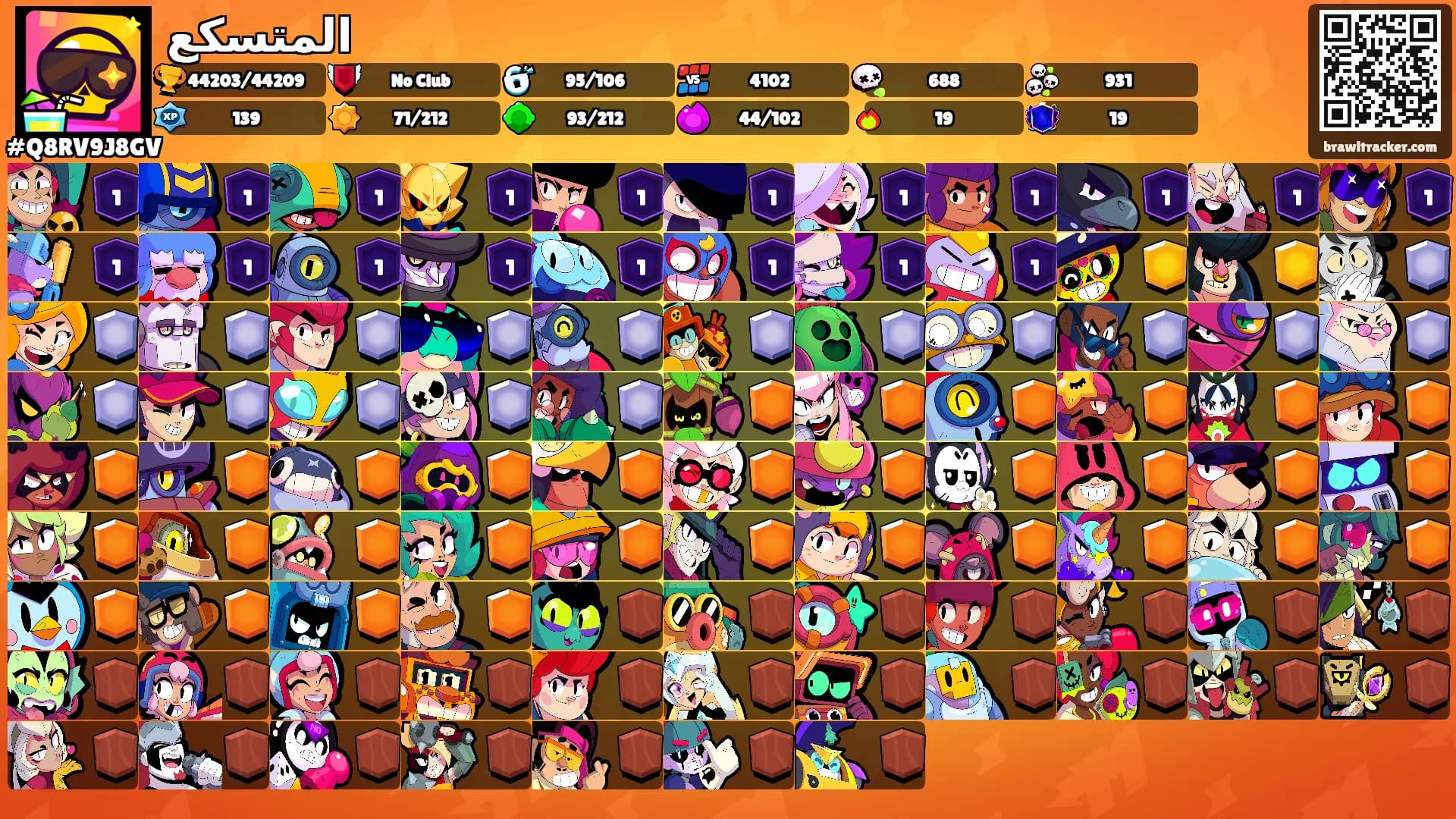 المتسكع's Ranks