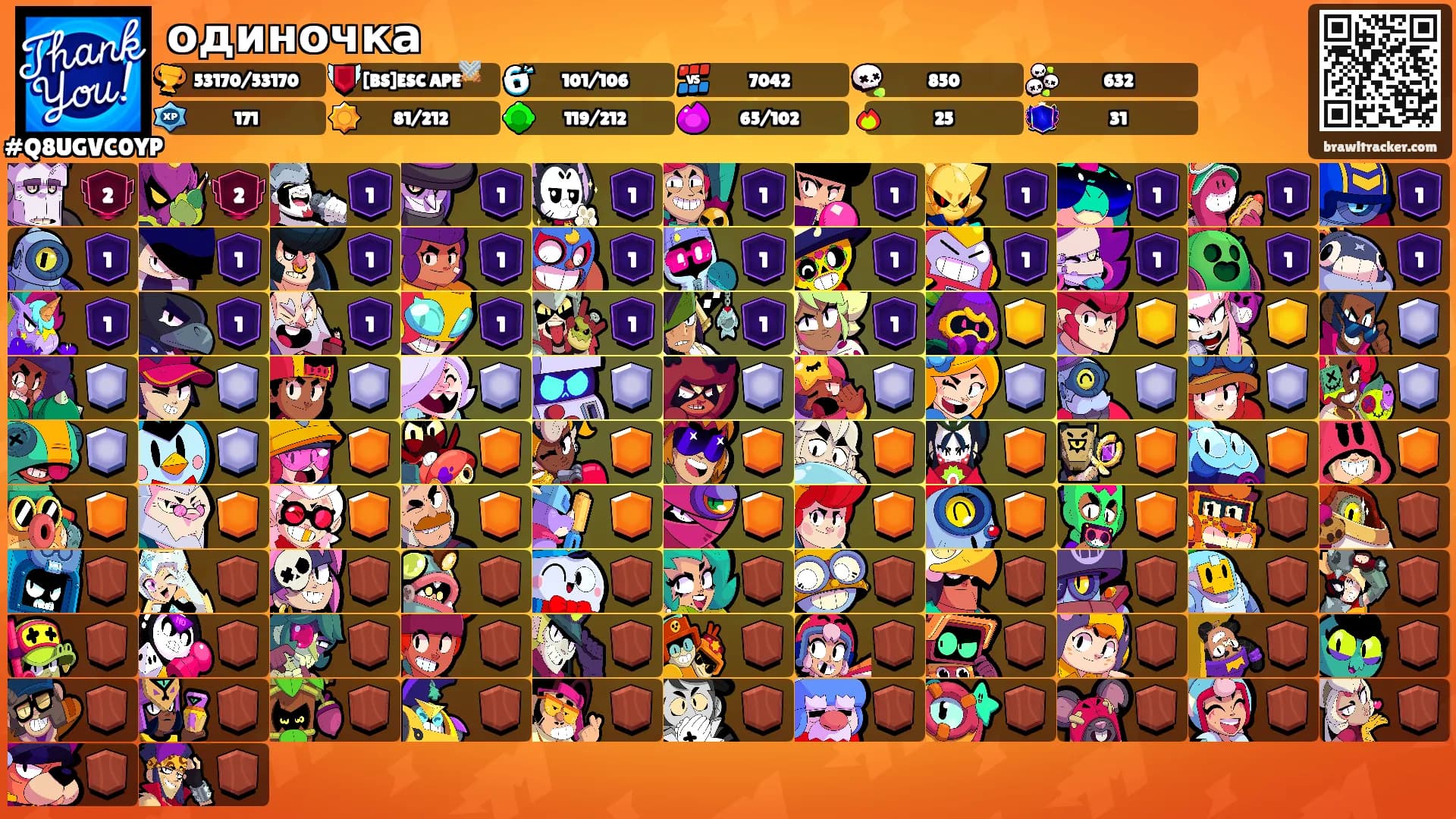 одиночка's Ranks