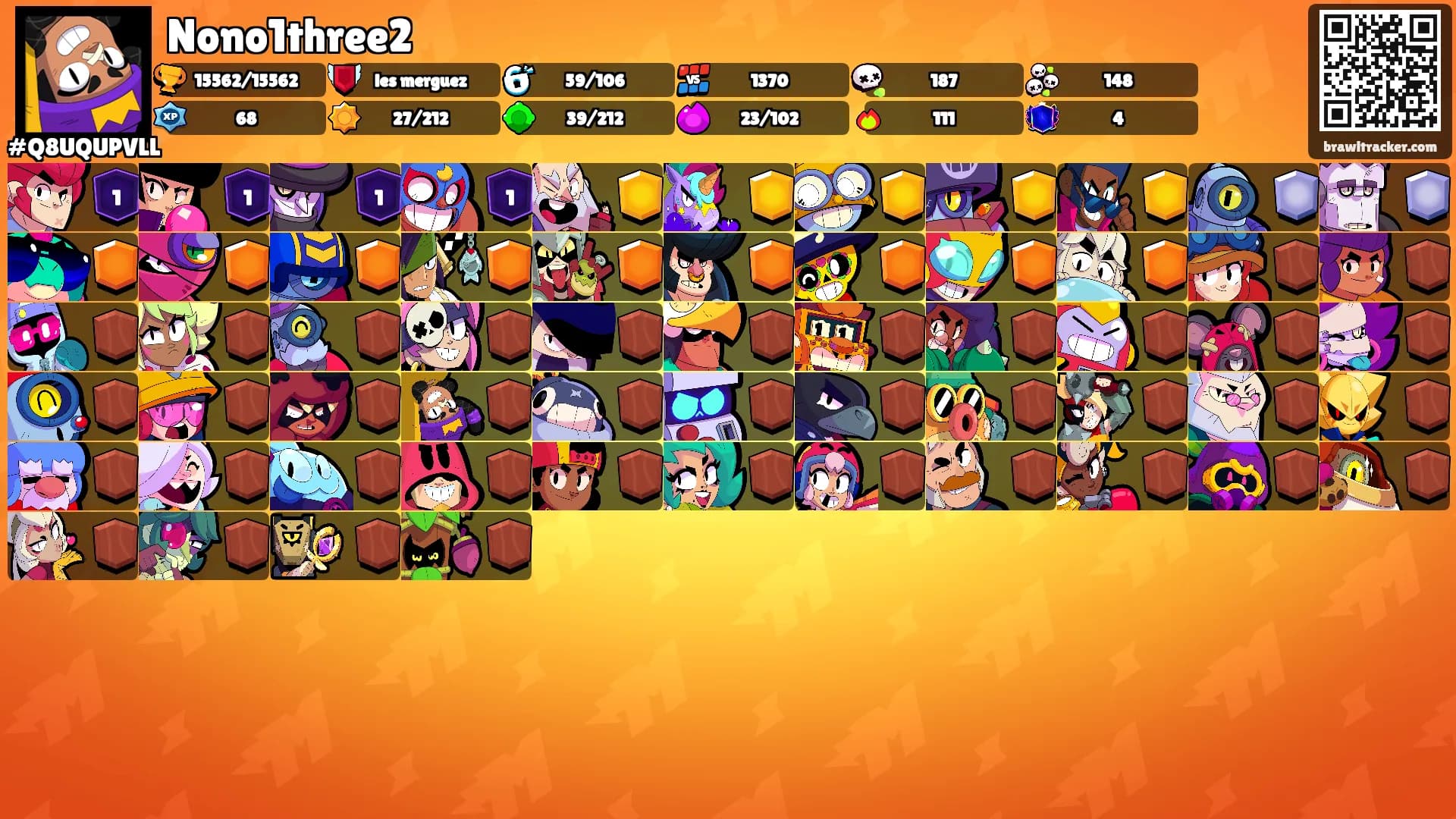 Nono1three2's Ranks