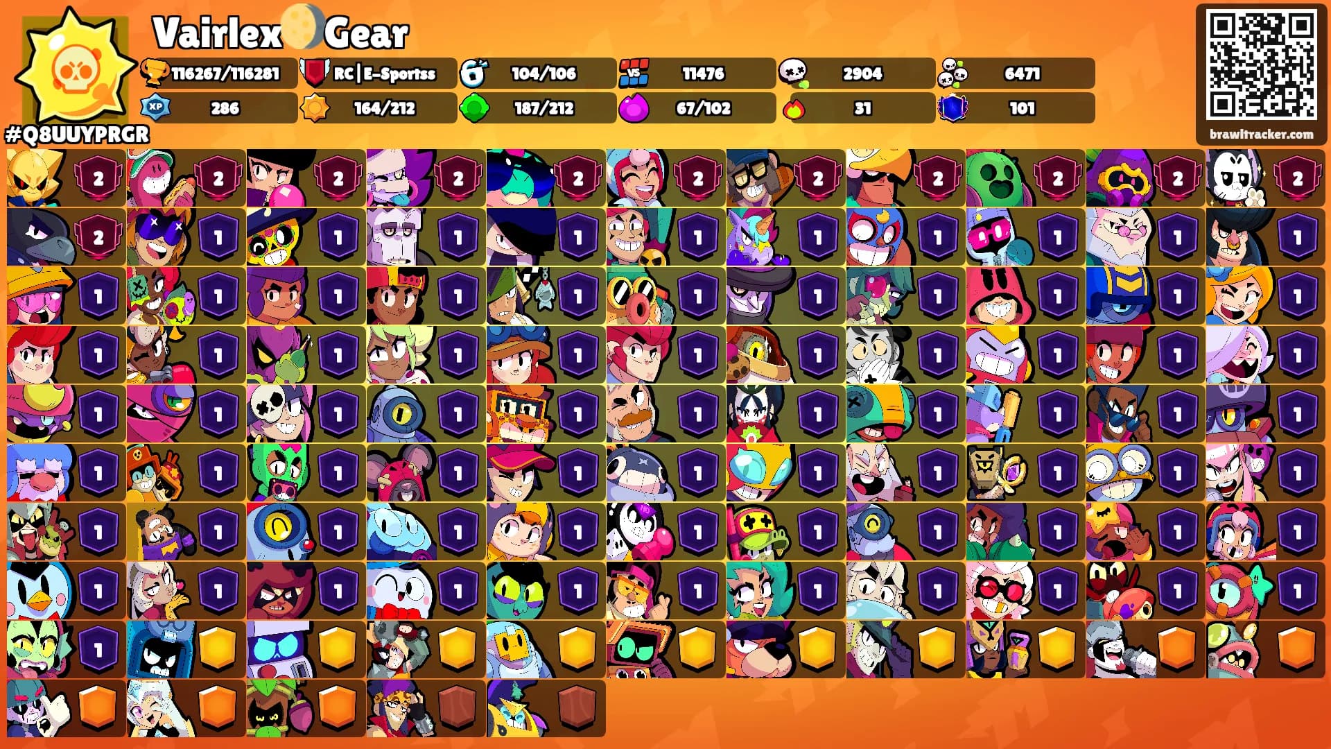 Vairlex🌖Gear's Ranks