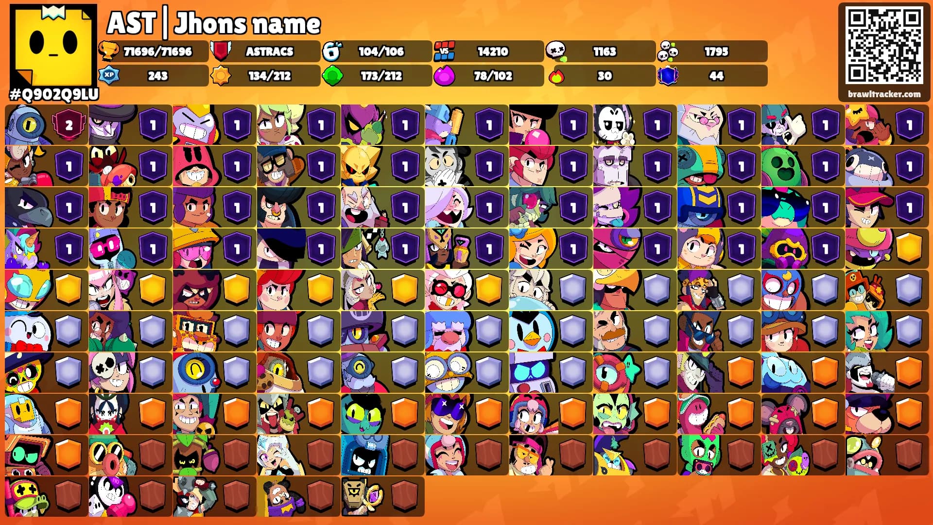 AST|Jhons name's Ranks