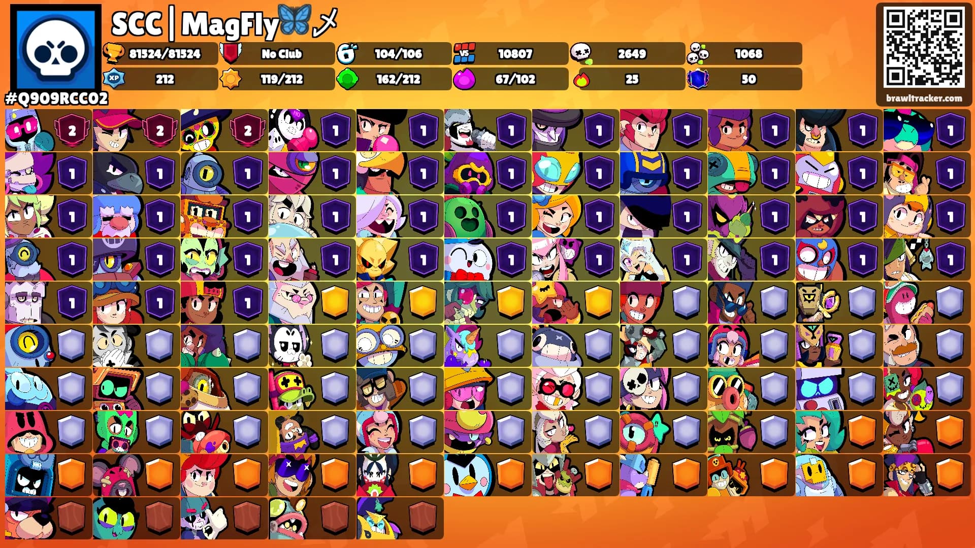 SCC|MagFly🦋乄's Ranks