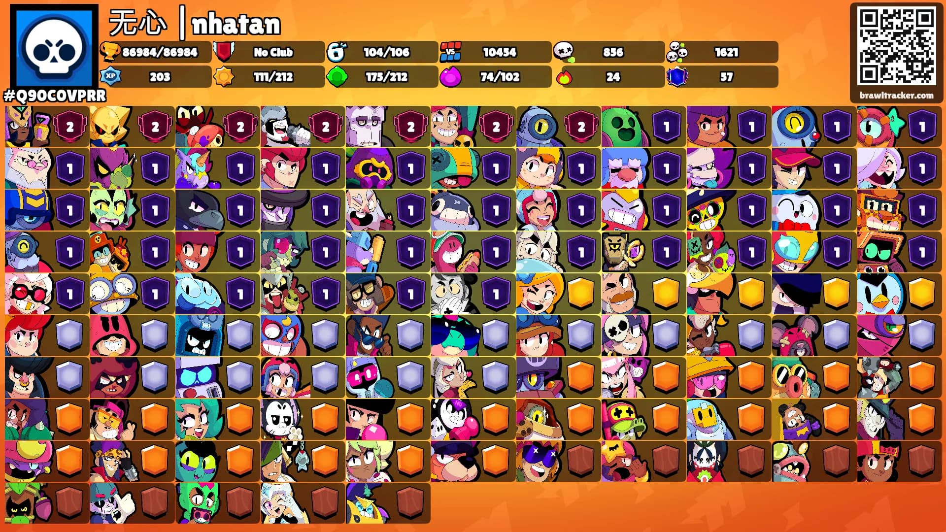无心 |nhatan's Ranks