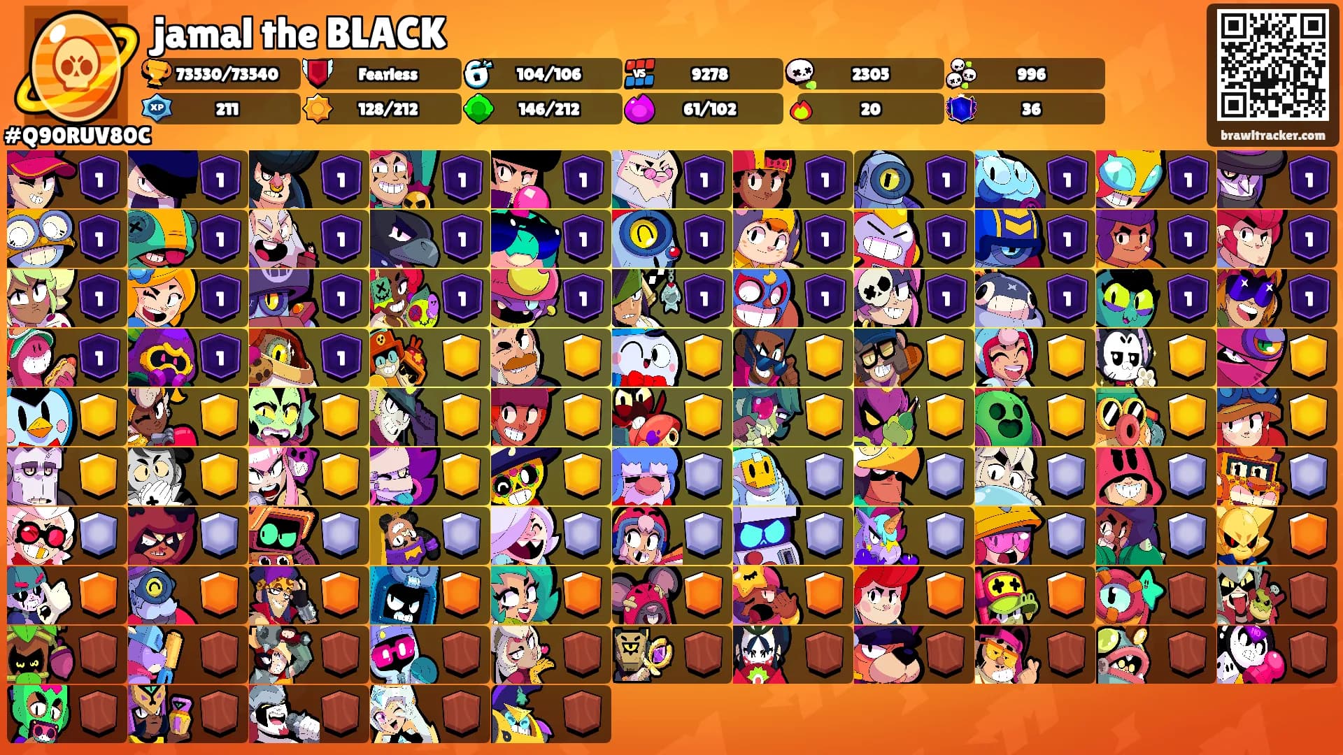 jamal the BLACK's Ranks