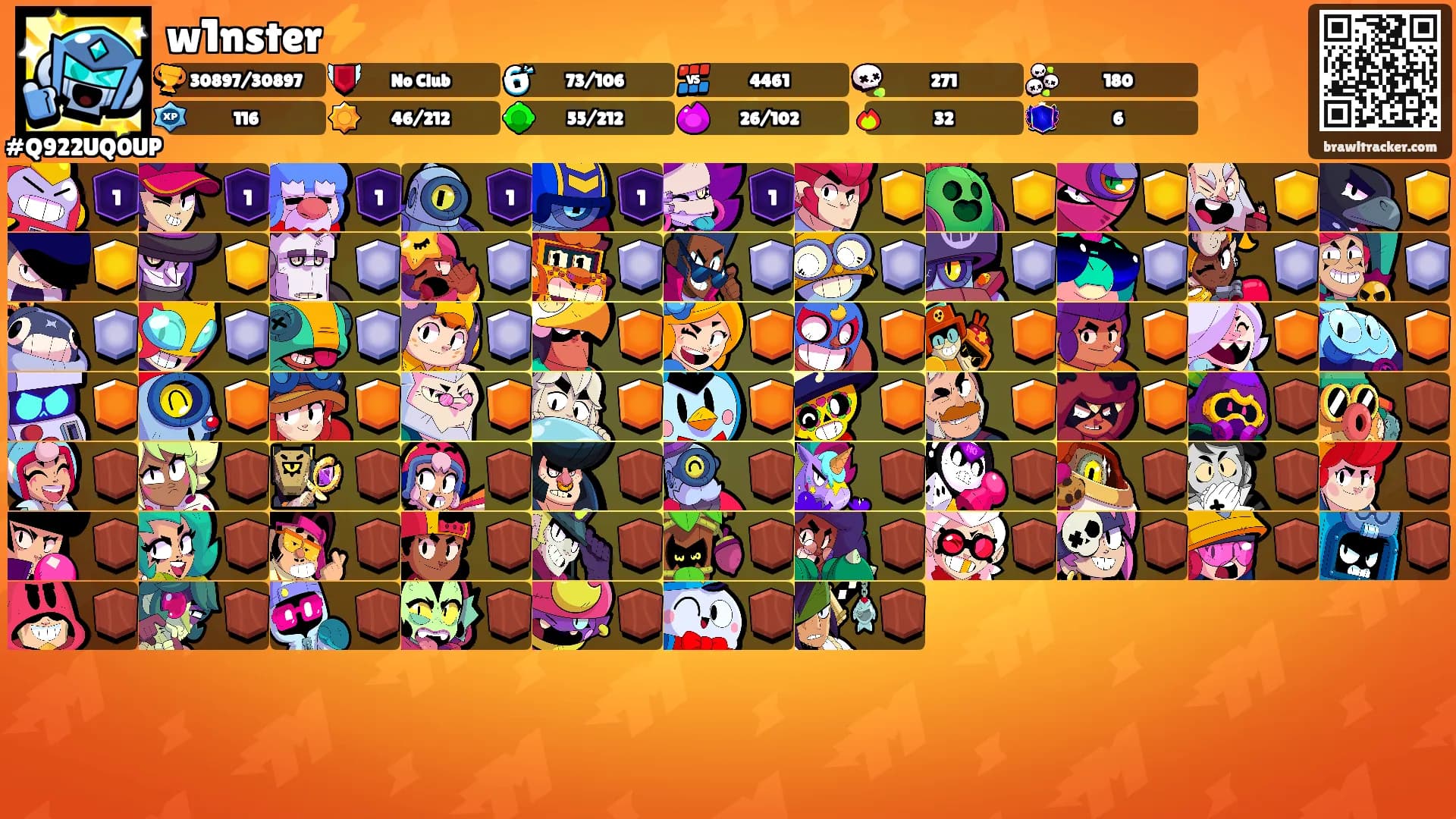 w1nster⚡'s Ranks
