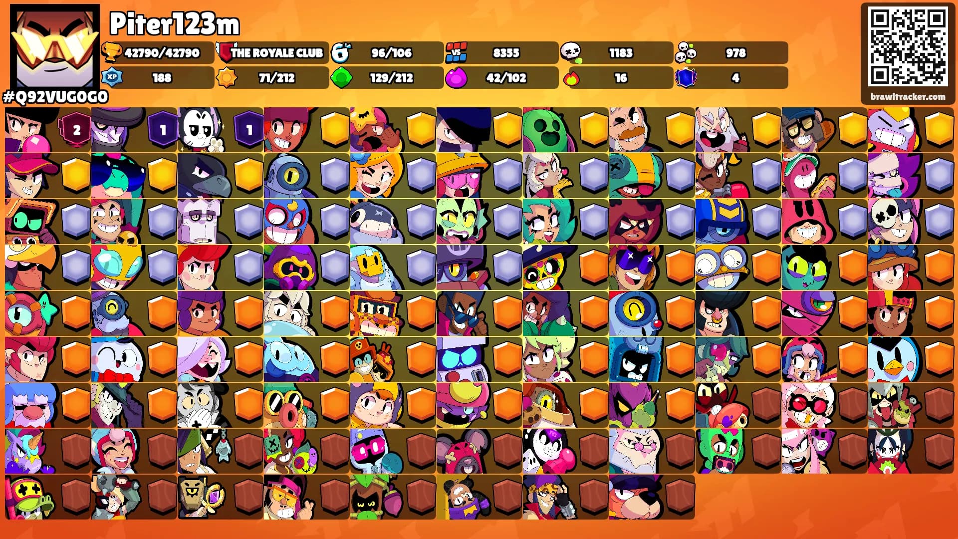 Piter123m's Ranks