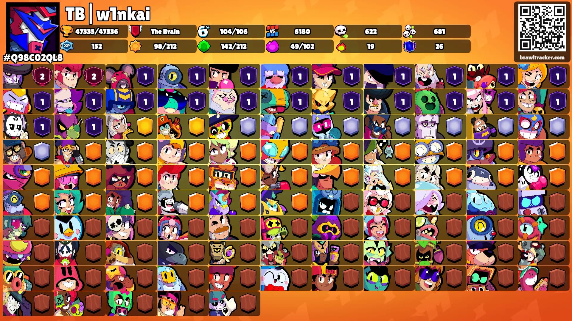 TB|w1nkai's Ranks