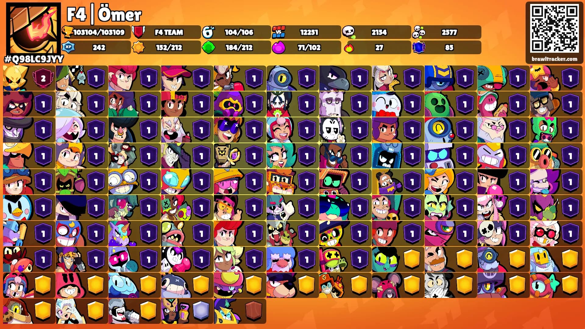 F4|Ömer's Ranks