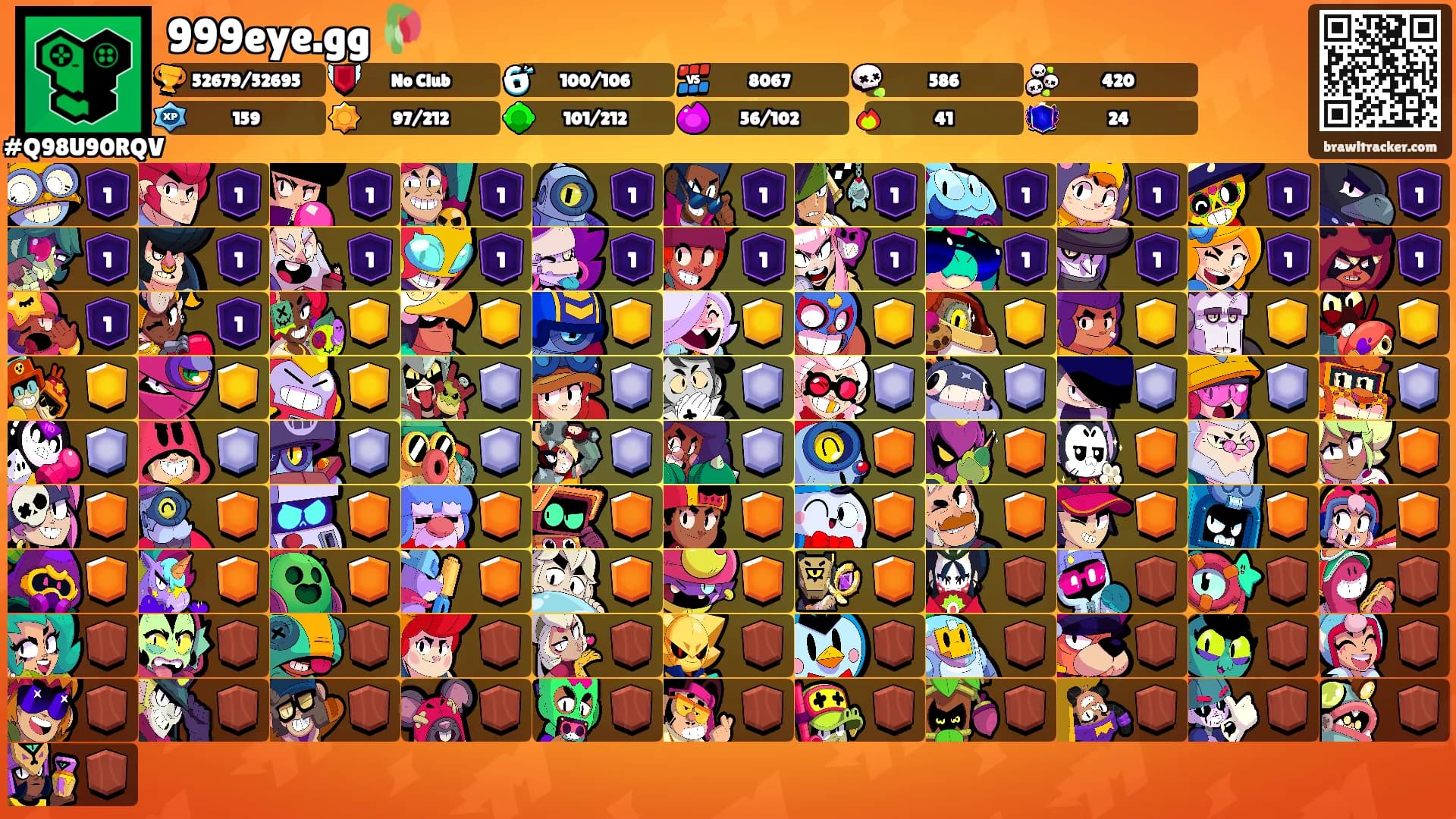999eye.gg 🥀's Ranks