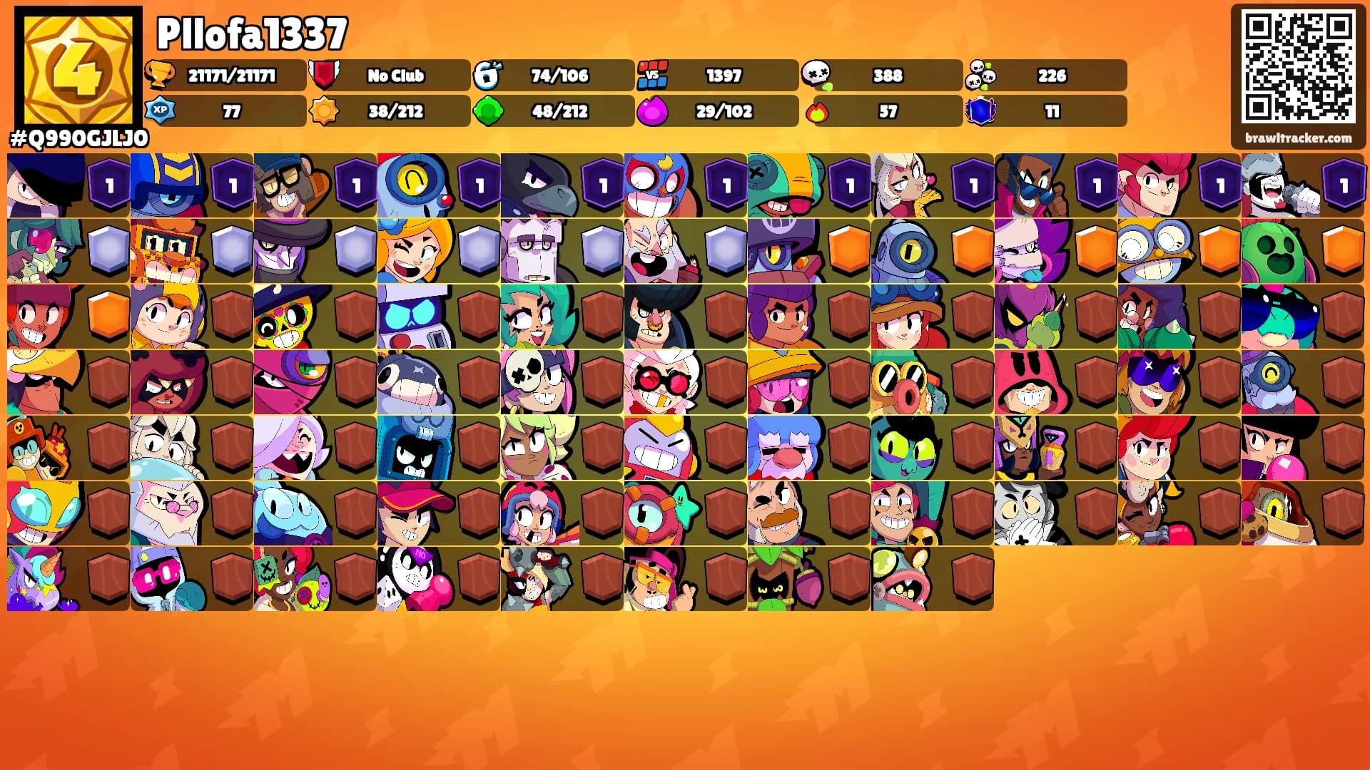 Pllofa1337's Ranks