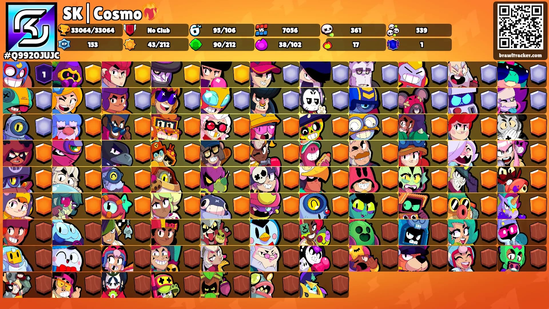 SK|Cosmo❤️‍🔥's Ranks
