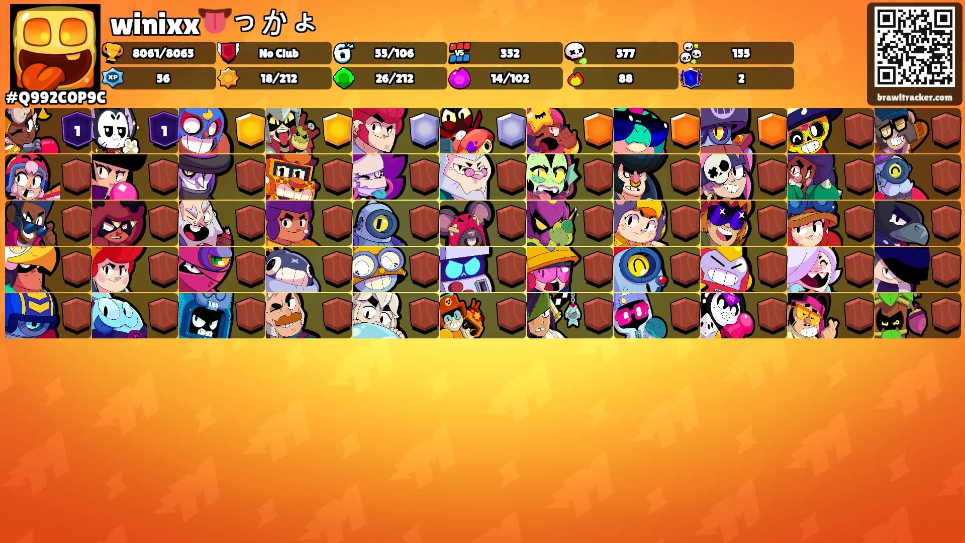winixx👅っかょ's Ranks