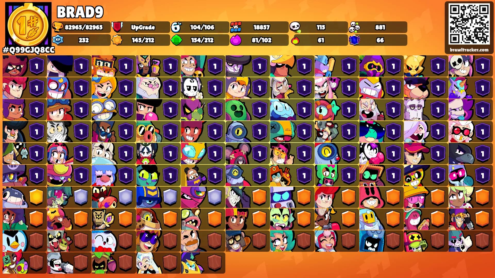 BRAD9's Ranks