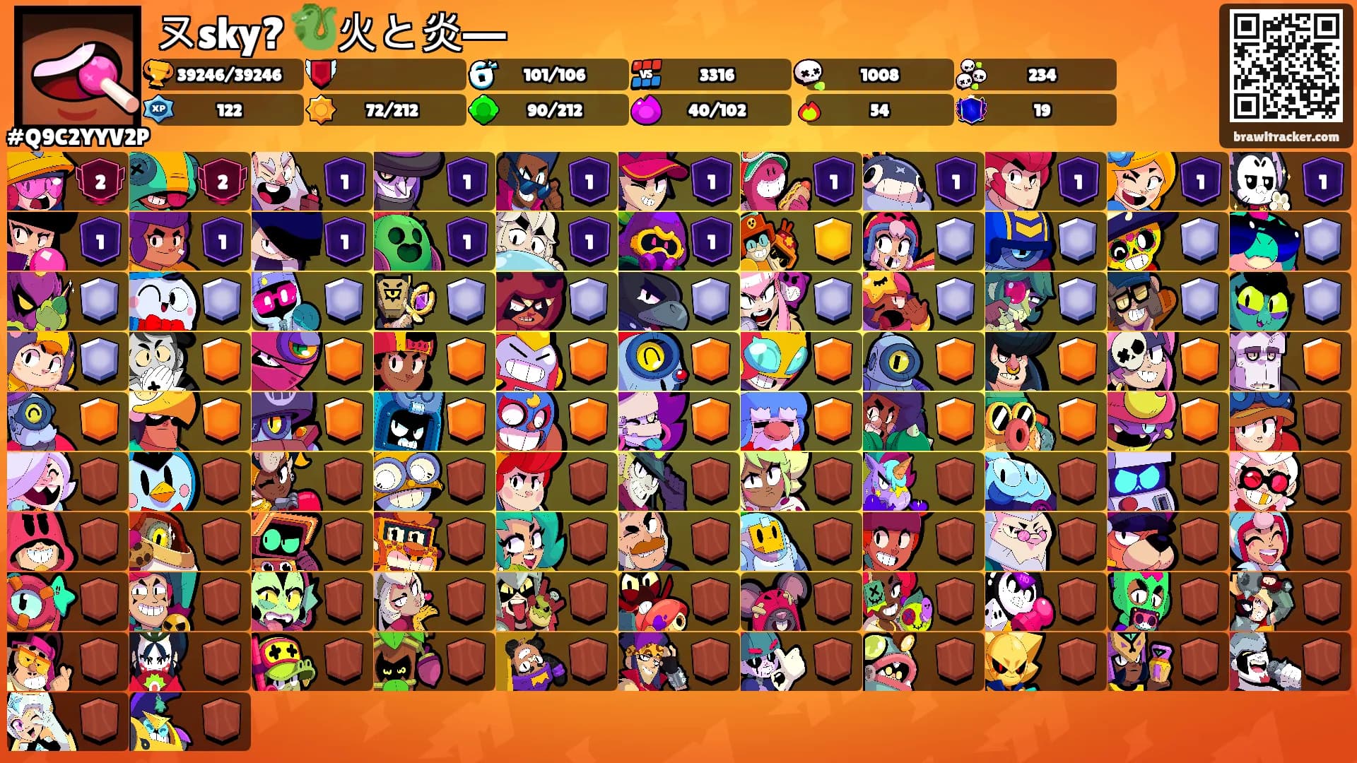 ㄡsky? 🐉火と炎―'s Ranks