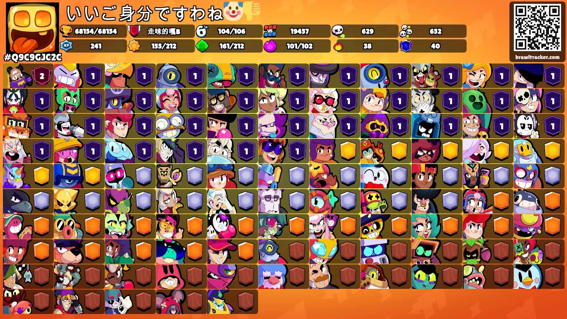 いいご身分ですわね🤡👎's Ranks