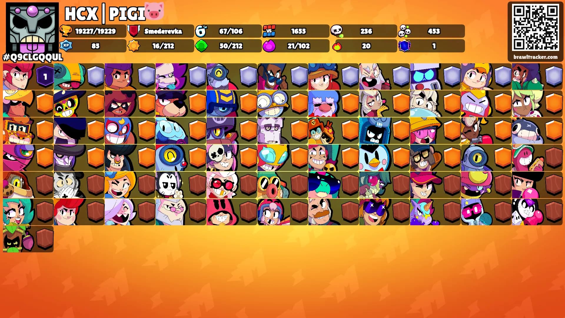 HCX|PIGI🐷's Ranks