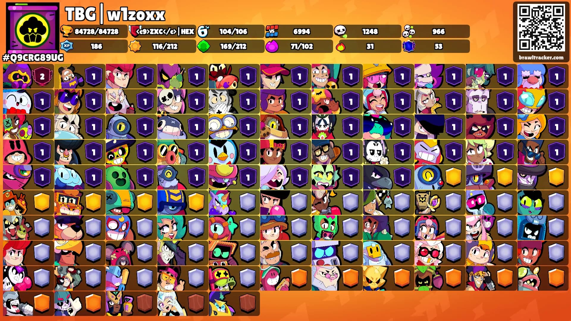 TBG|w1zoxx's Ranks