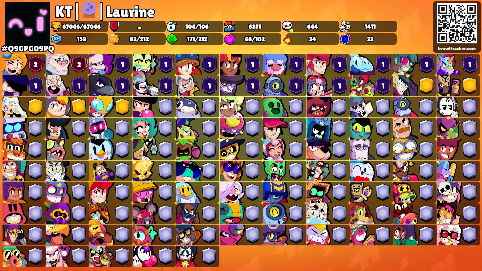KT|🔮|Laurine's Ranks