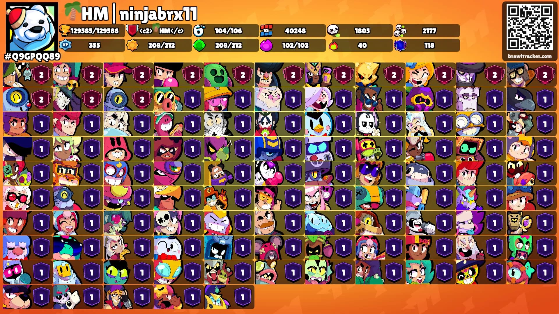 🌴HM|ninjabrx11's Ranks