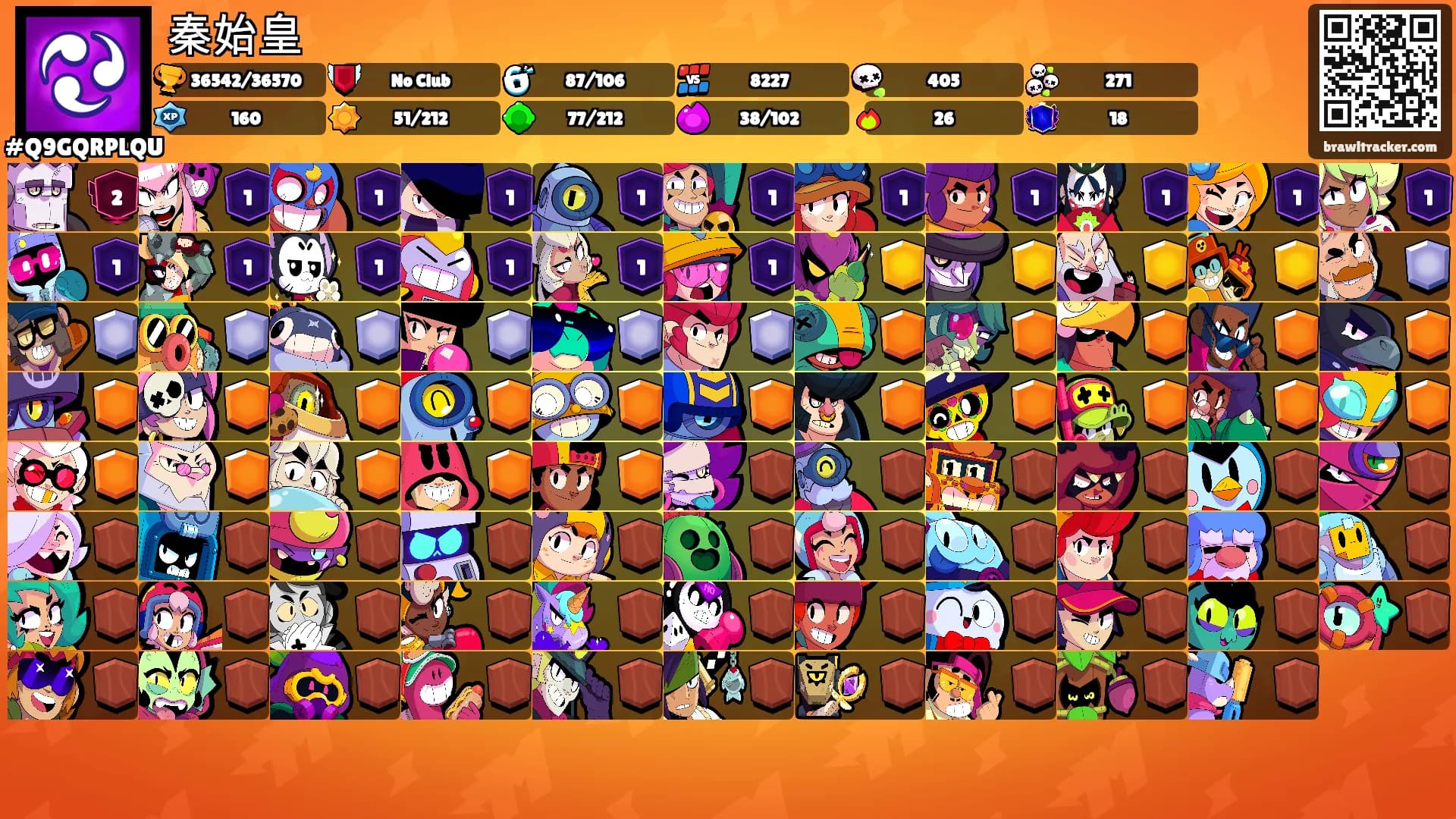 秦始皇's Ranks