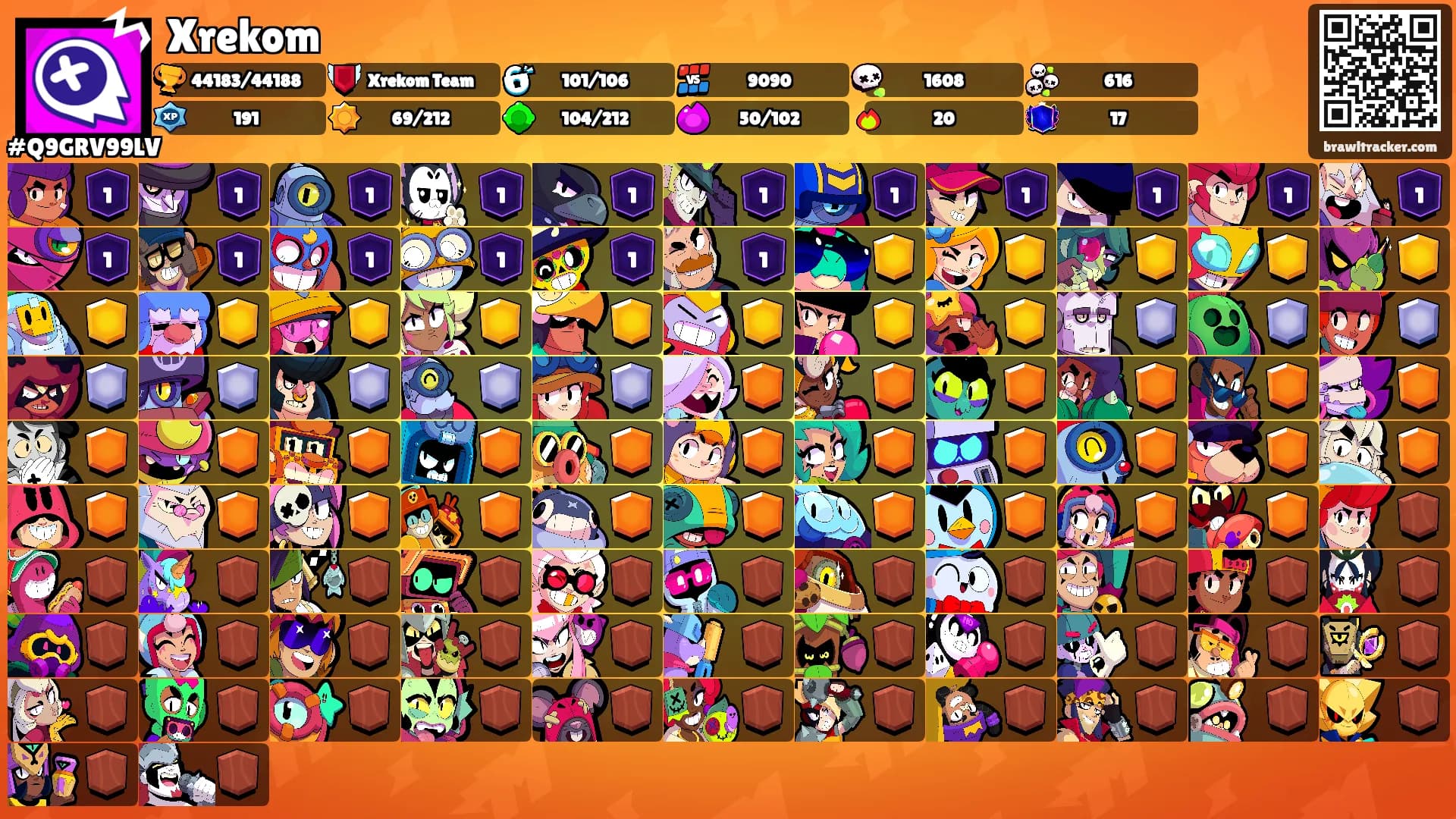 Xrekom's Ranks