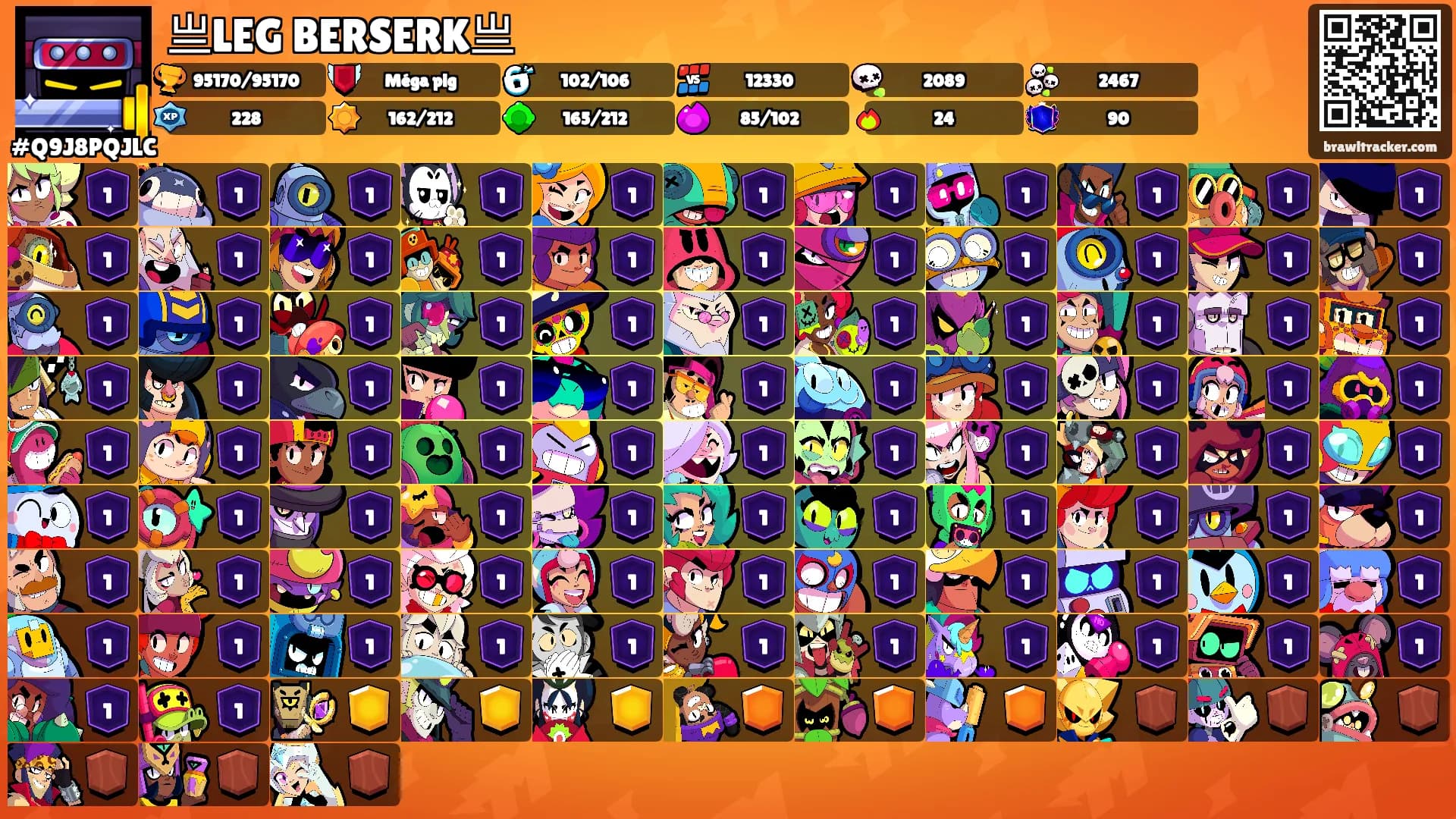 亗LEG۝BERSERK亗's Ranks