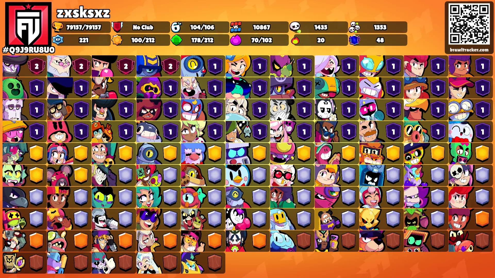 zxsksxz's Ranks