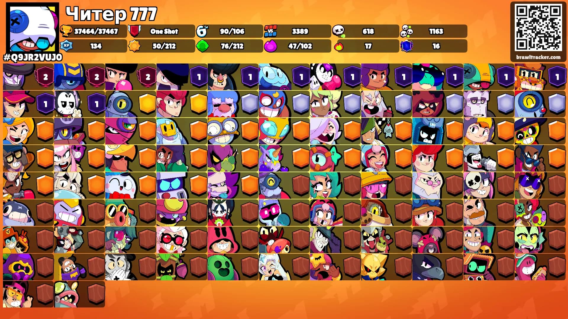 Читер 777's Ranks