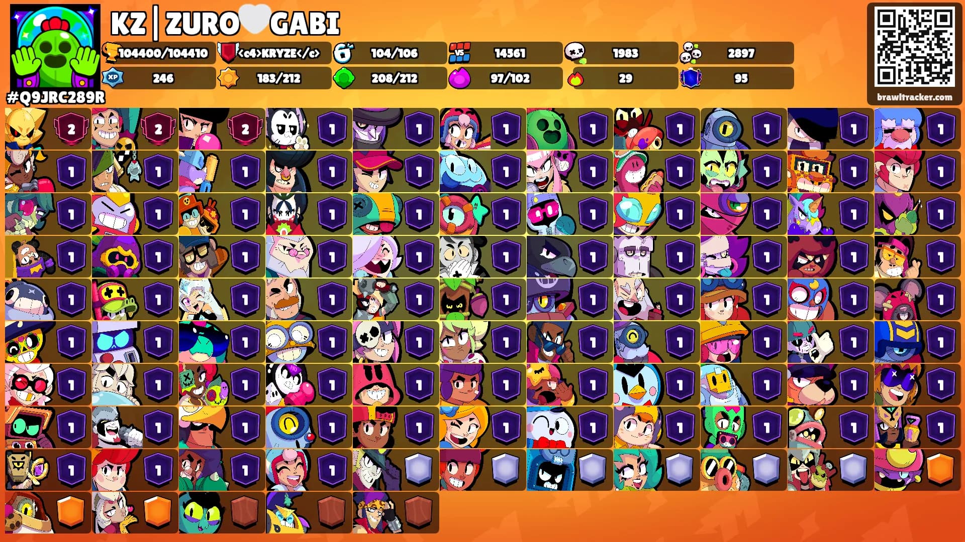 KZ|ZURO🤍GABI's Ranks