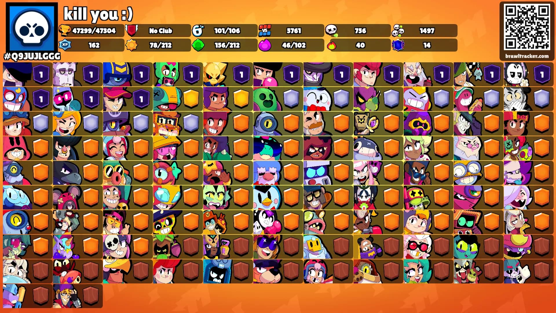 kill you :)'s Ranks