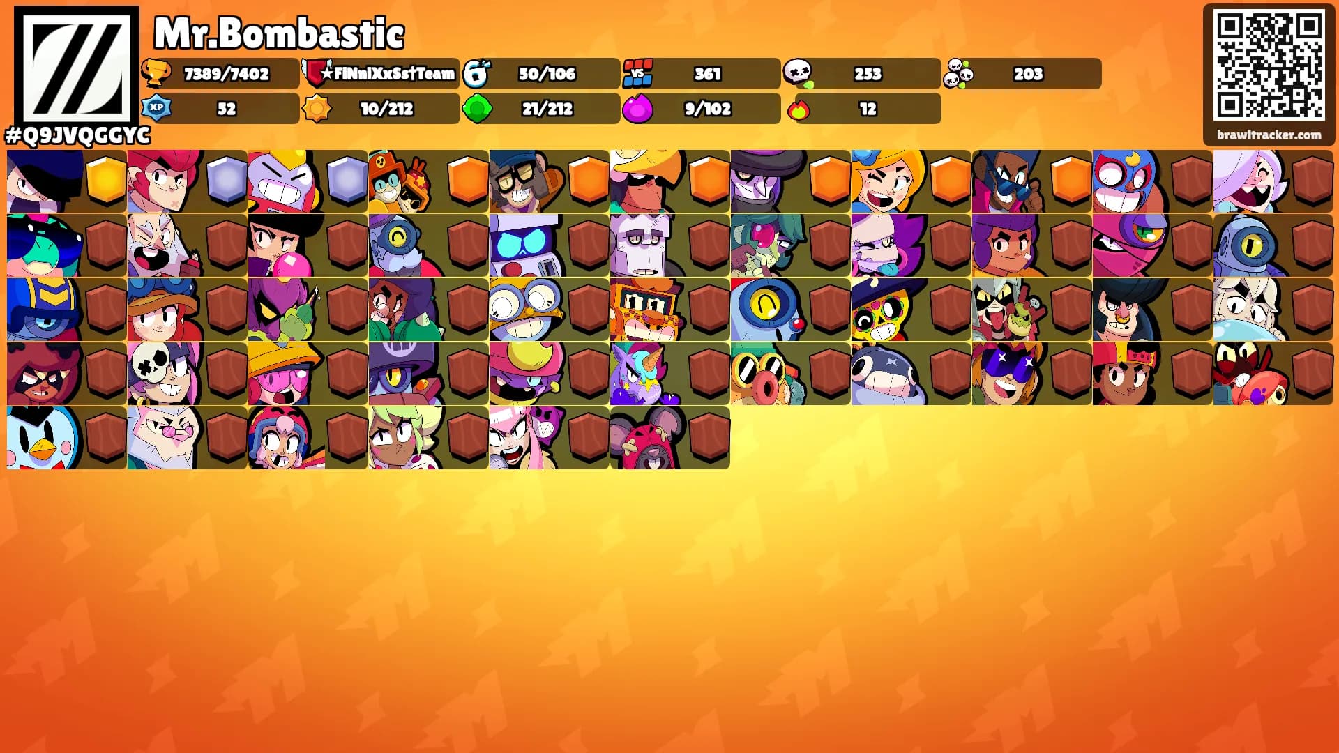 Mr.Bombastic's Ranks