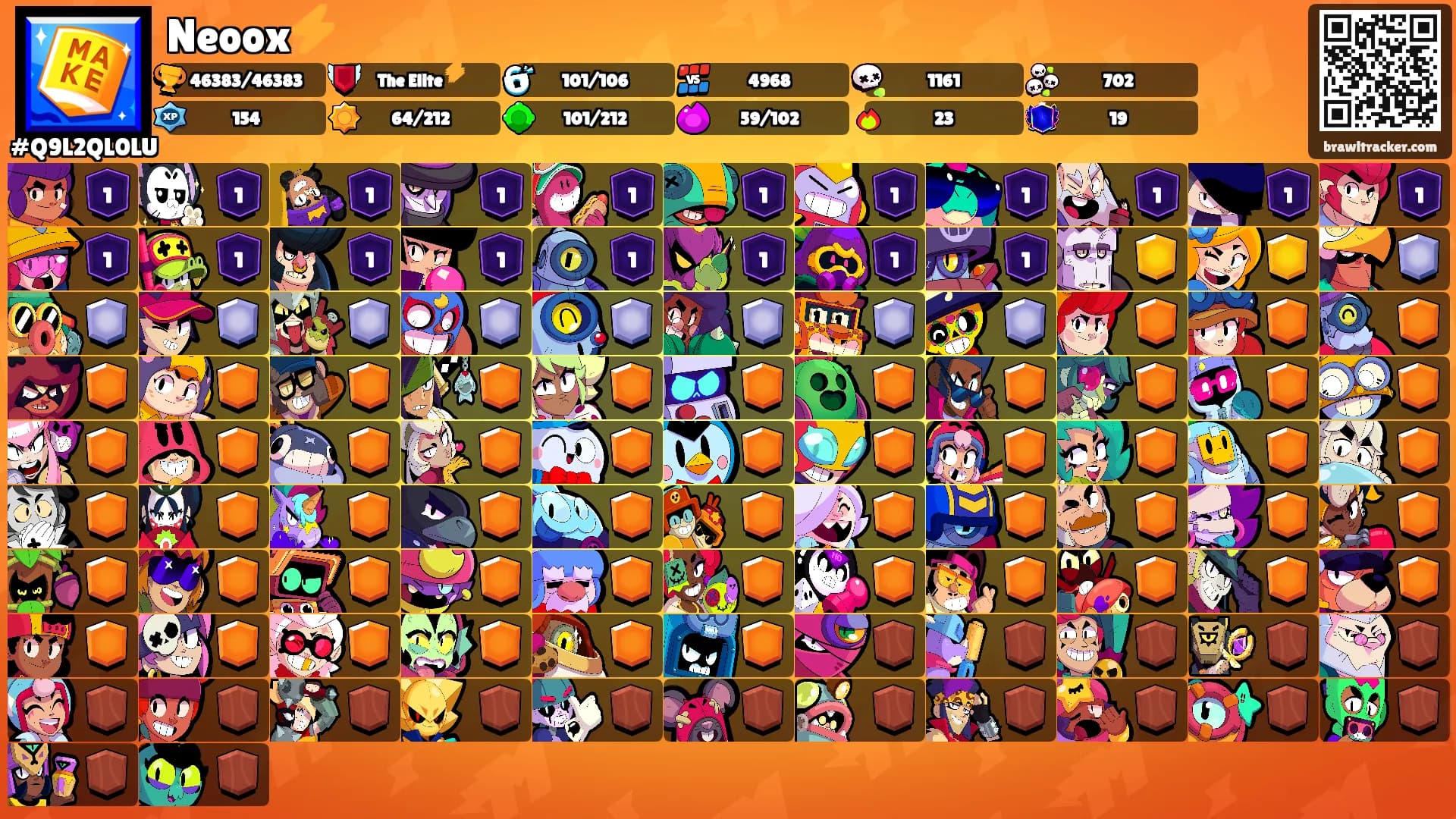 Neoox⚡'s Ranks