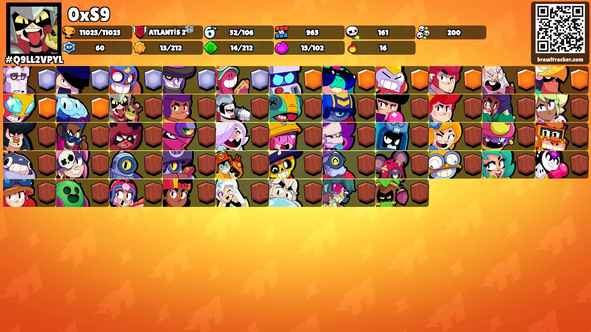 0xS9's Ranks
