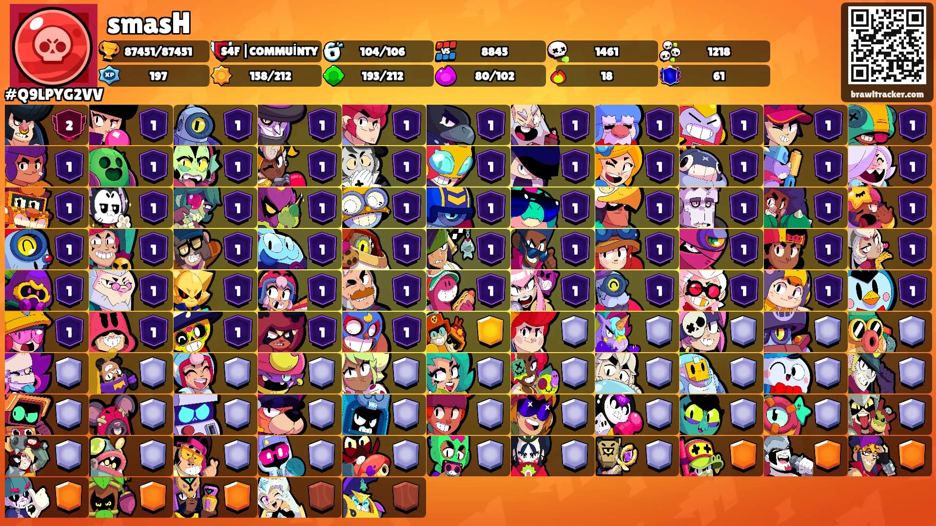 smasH's Ranks