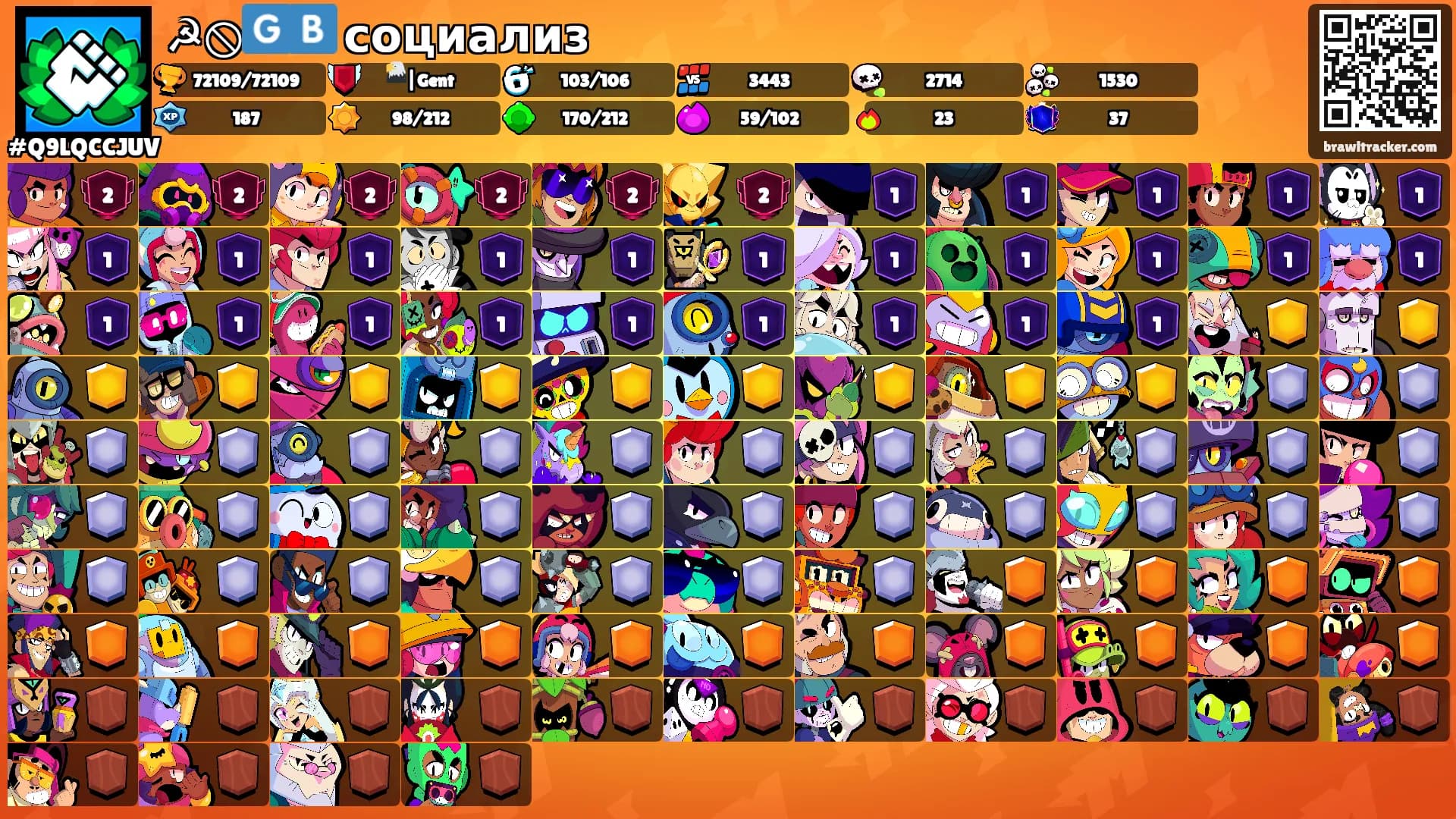 ☭⃠🇬🇧 социализ's Ranks