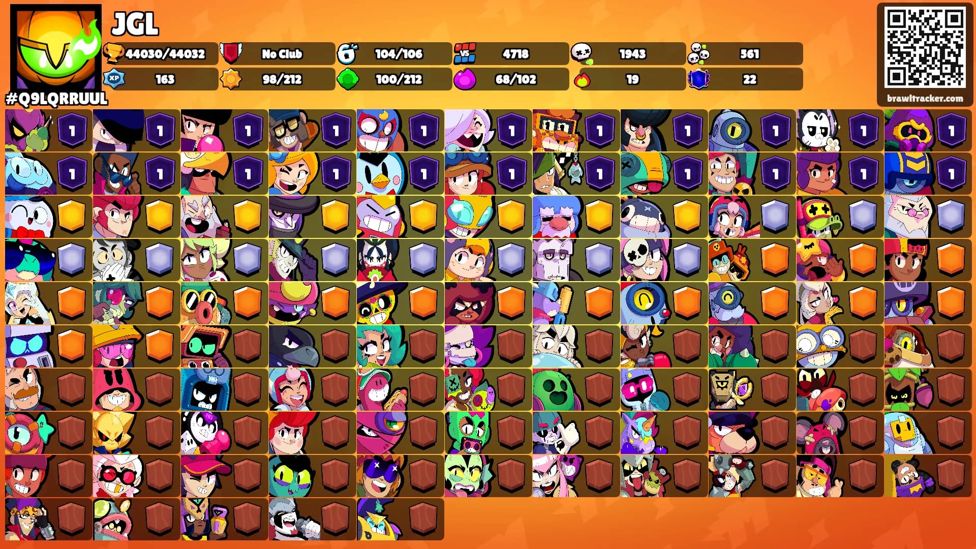 JGL's Ranks